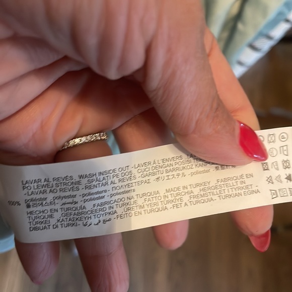 🍈NEW ZARA Top with Rhinestone Buttons - Picture 7 of 15